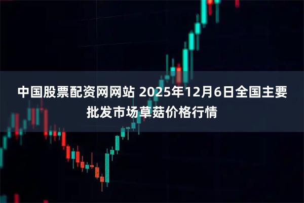 中国股票配资网网站 2025年12月6日全国主要批发市场草菇价格行情